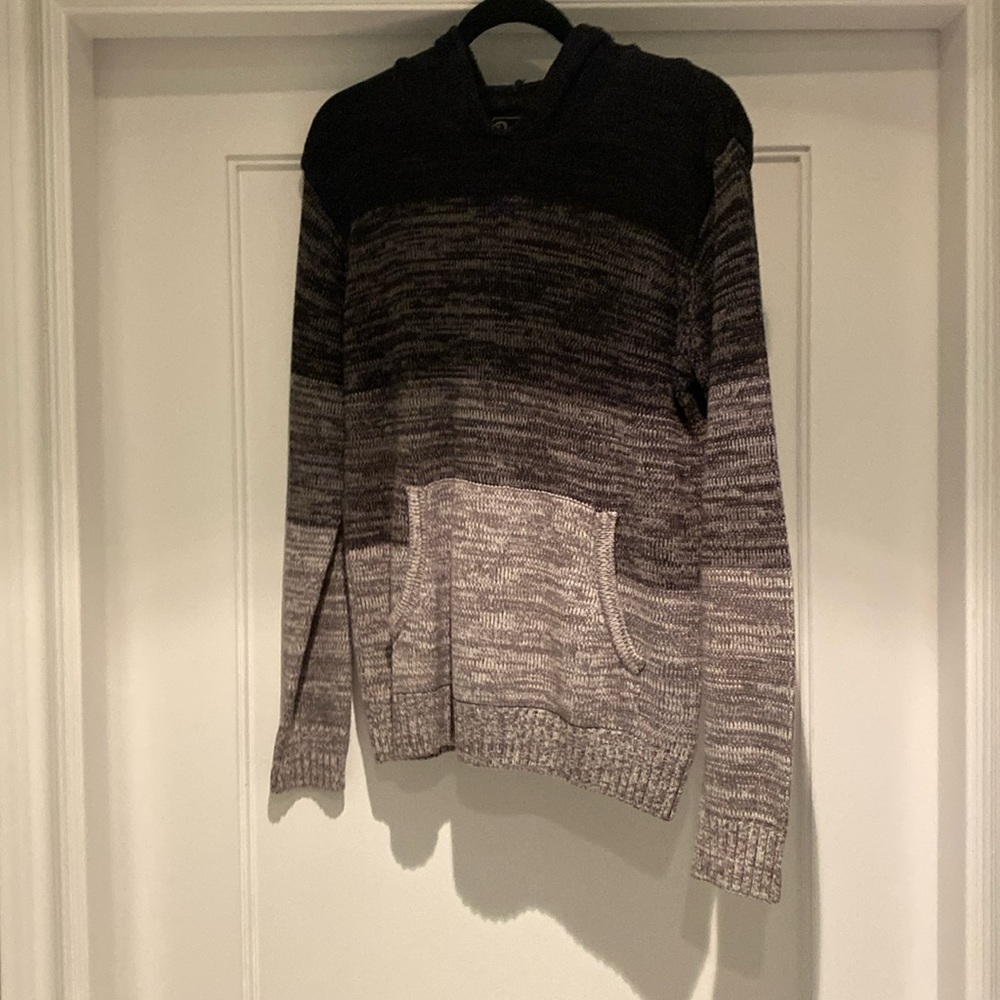 Knitted hoodie